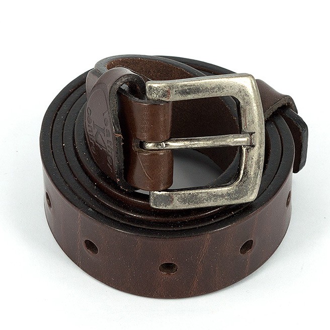 Brown belt 418-Brown-belt - Hand Made Sandals in Greece - RodosSandals.com.gr