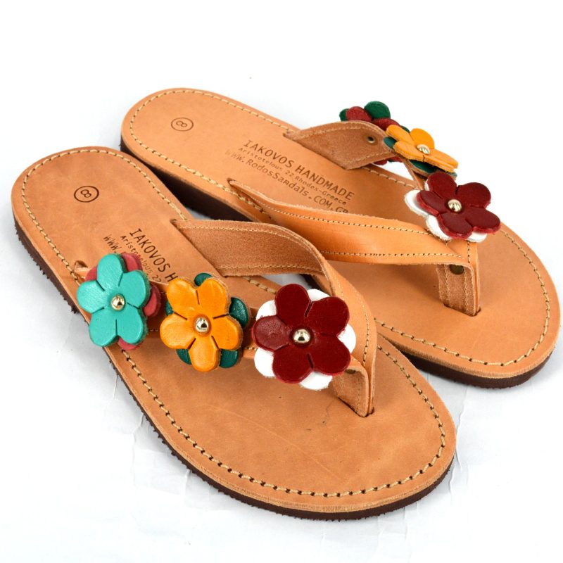 Rodos Sandals – IAKOVOS Hand Made Sandals – Greek hand made sandals ...