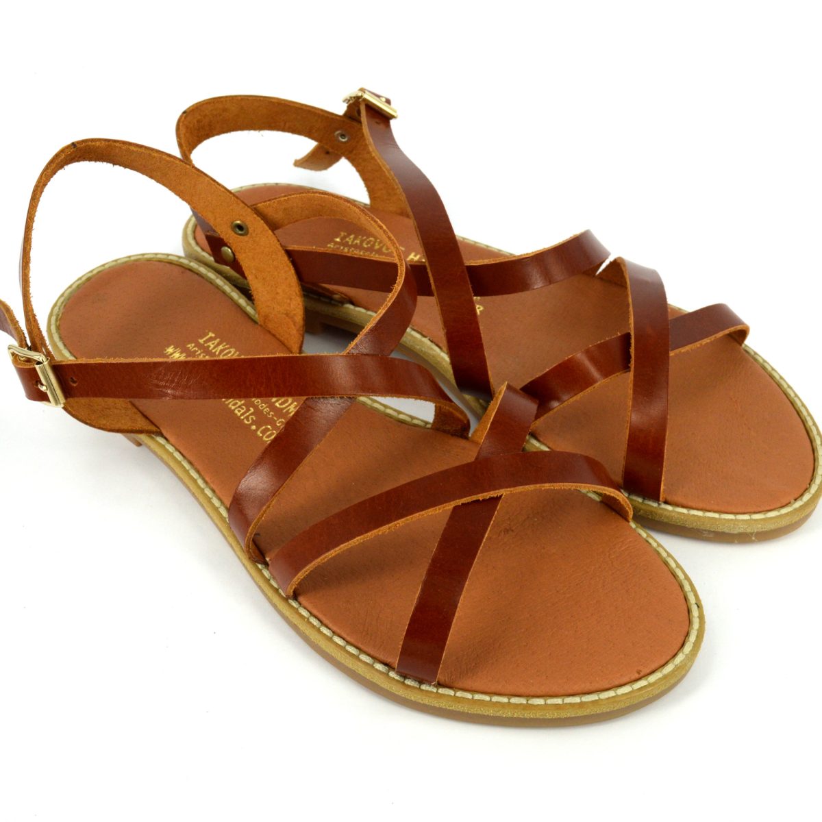 Rodos Sandals – IAKOVOS Hand Made Sandals – Greek hand made sandals ...